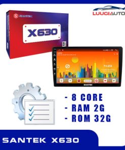 Màn Hình Android Santek X630 (Android 13) cho xe Ô tô