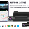 Camera hành trình trước sau Navicom J247Pro 2K - Phát wifi 4G có Gps - Lưu Gia Auto